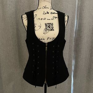 Corset rocker vest